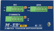 Пленочная панель передняя 223 АС LCD в Екатеринбурге