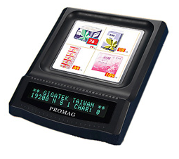 Настольный вакуум-флуоресцентный (VFD) Дисплей покупателя с монетницей DSP802U в Екатеринбурге