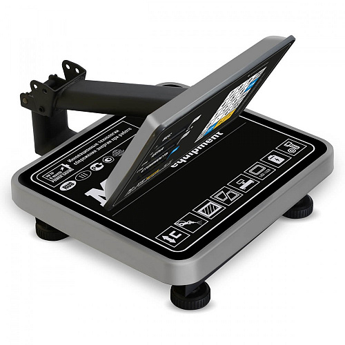Весы торговые напольные MERTECH M-ER 333 ACPU с расч. стоимости LCD