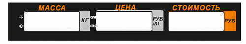 Пленочная панель задняя (327АС LCD)