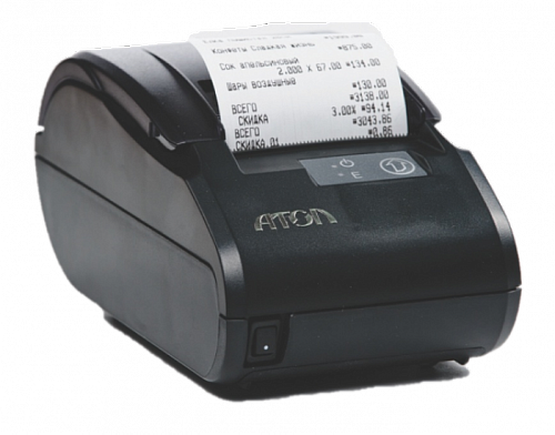 ККТ АТОЛ 11Ф. Черный. USB. RS-232. 5.0